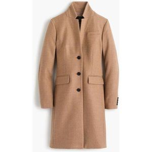 J.Crew Regent Topcoat in Double-serge Wool